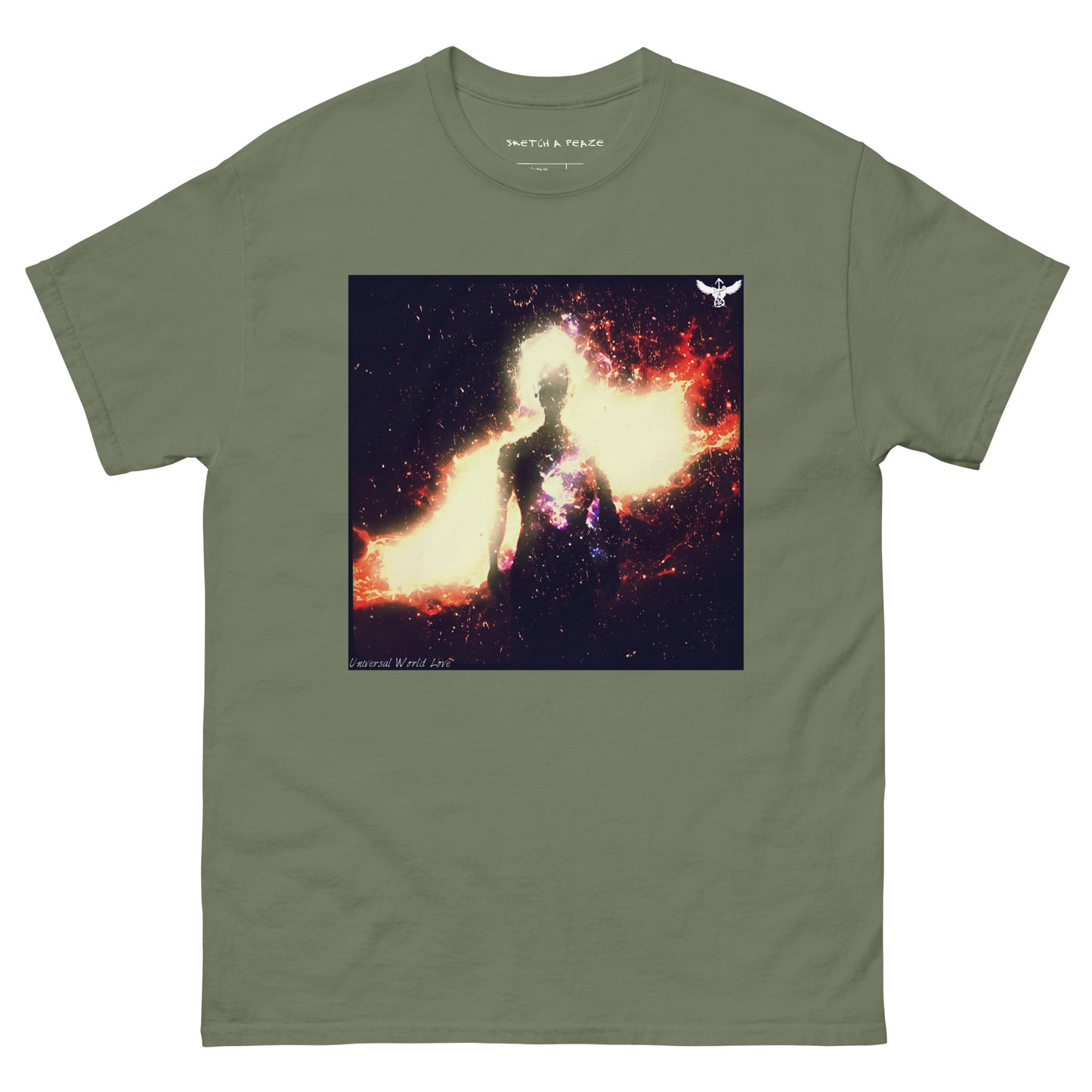 Official Sketch A Peaze Universal World Love Album Cover Unisex Classic Tee