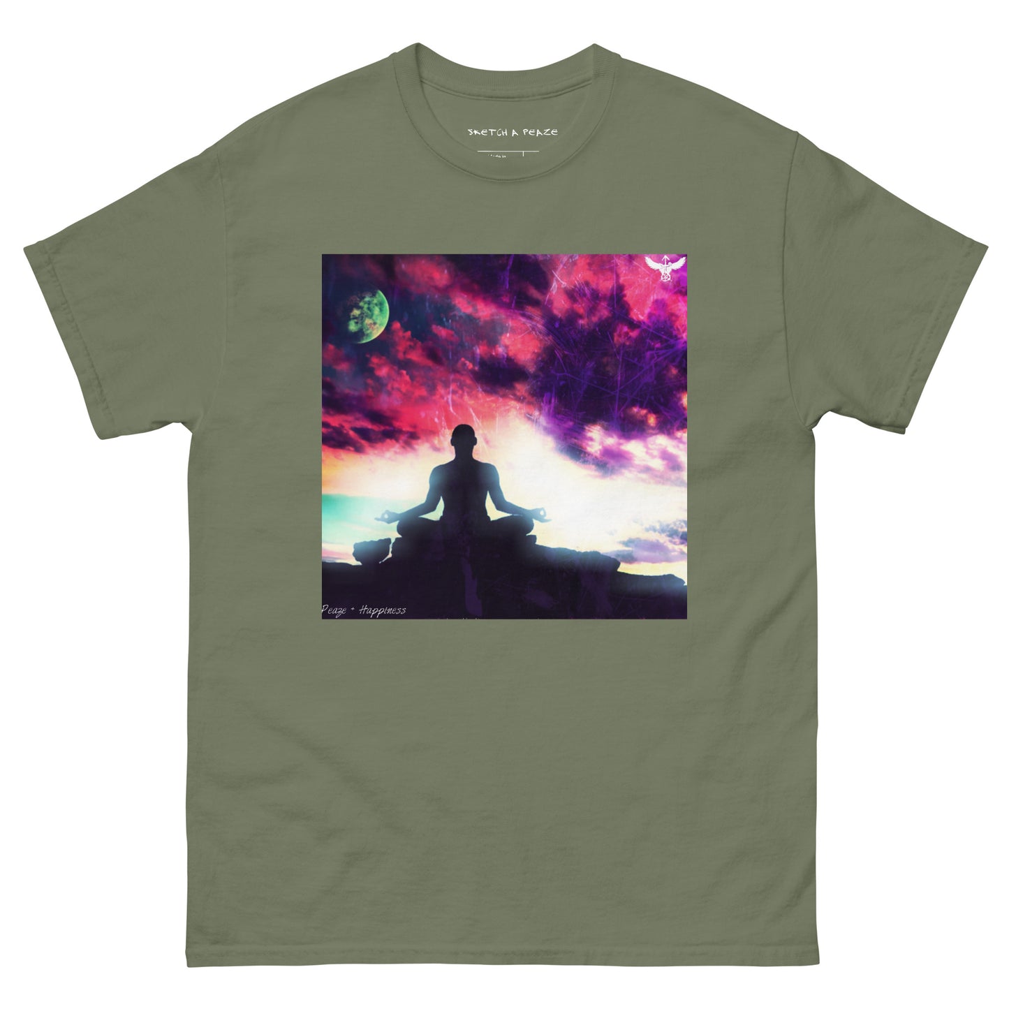 Official Sketch A Peaze Peaze & Happiness Album Cover Unisex Classic Tee