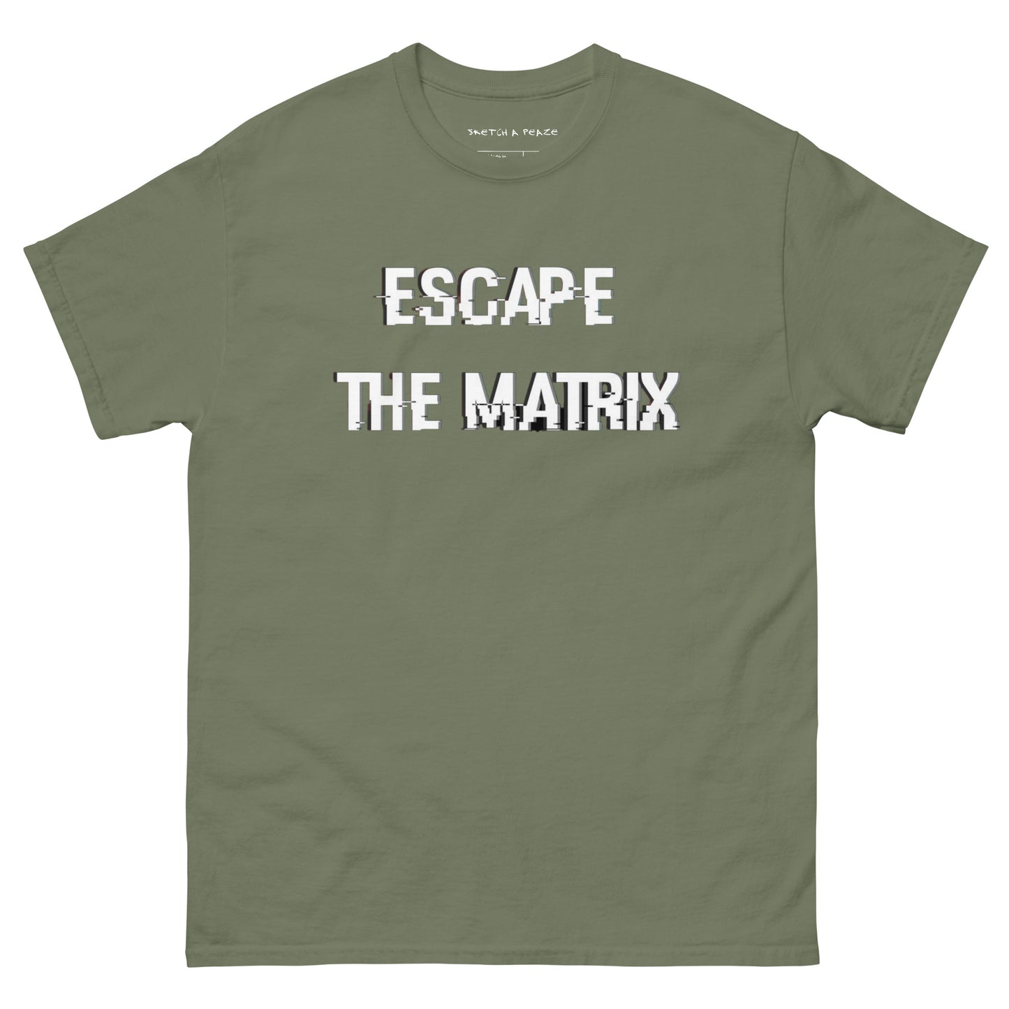 Official Sketch A Peaze Escape The Matrix Unisex Classic Tee