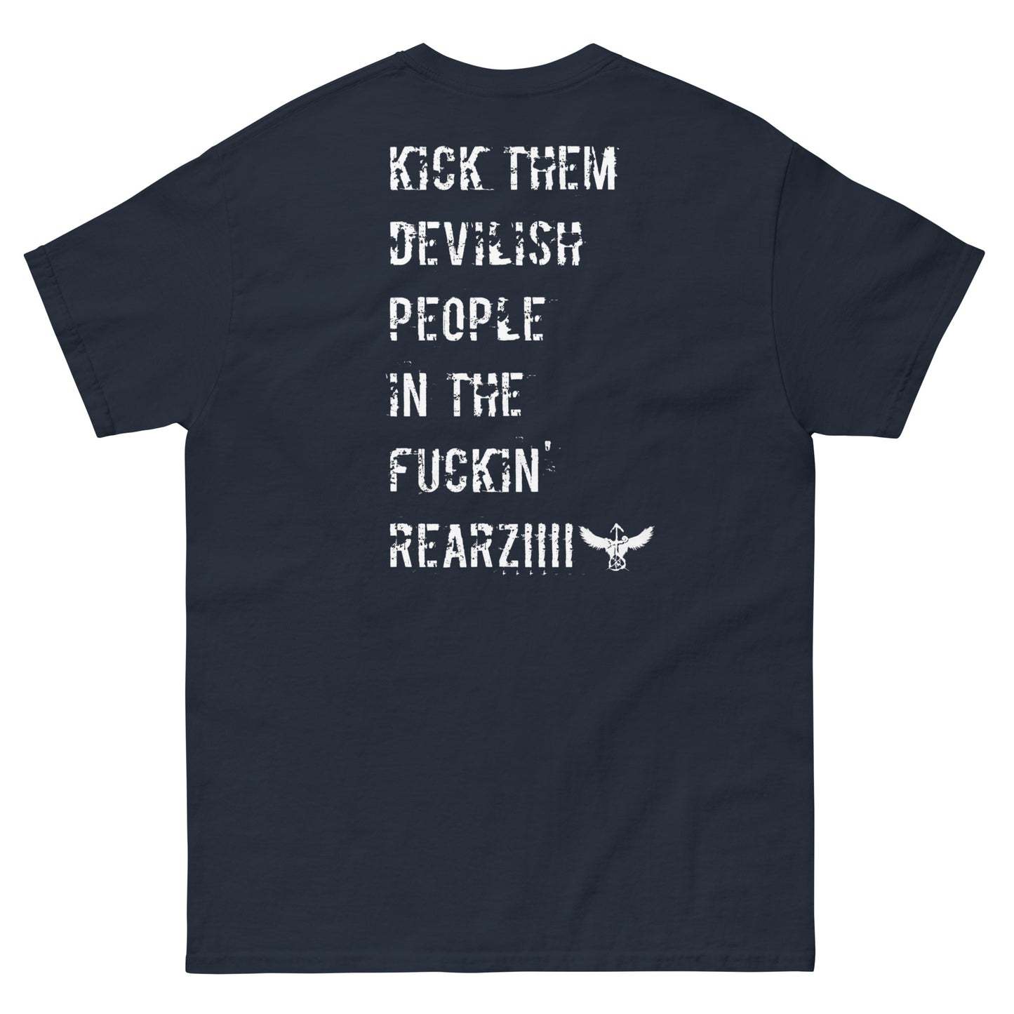 Official Sketch A Peaze God's Innocence People Kick's The Devil's People In Rearz Unisex Classic Tee