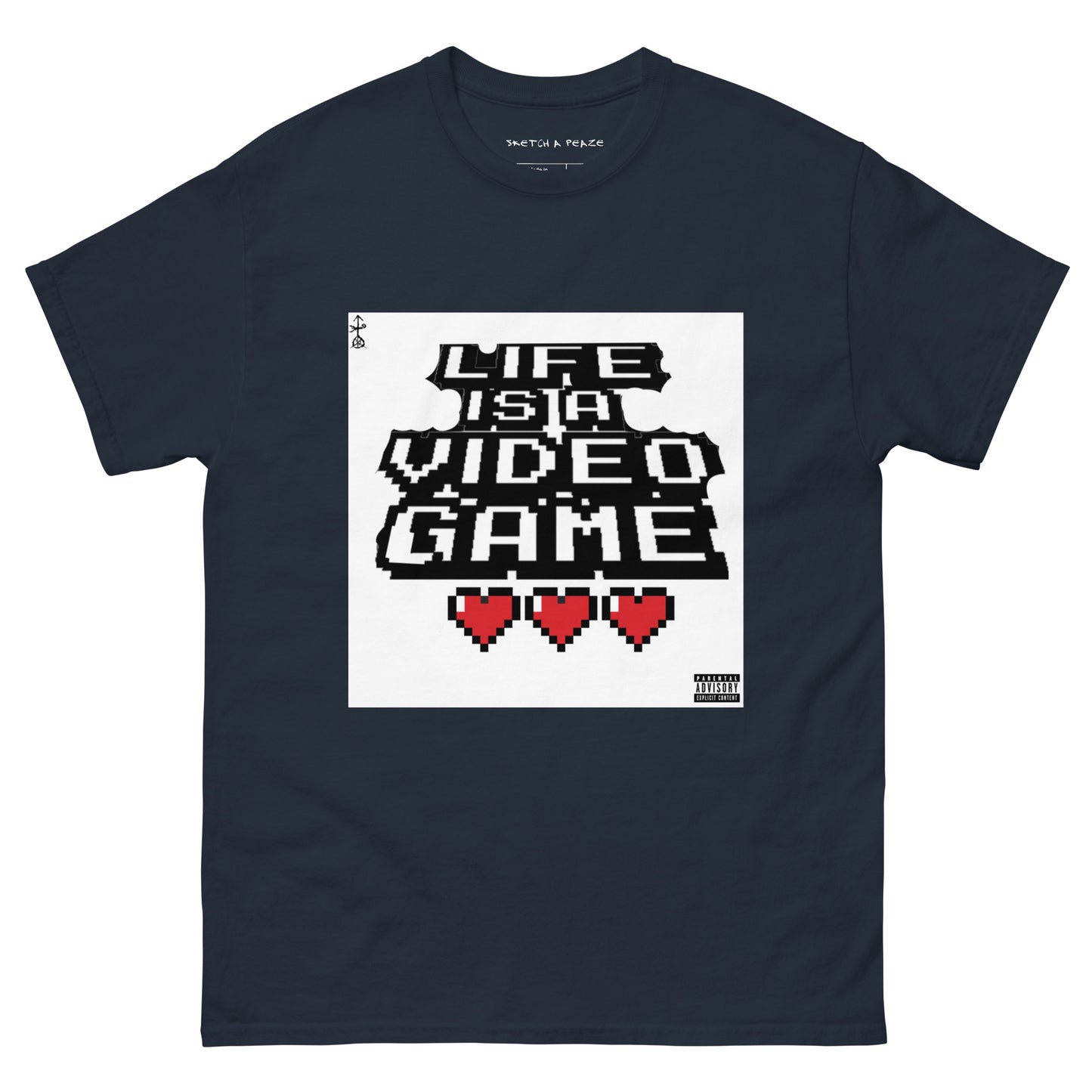 Official Sketch A Peaze Life is a Video Game (Album Single) Men's Classic Tee