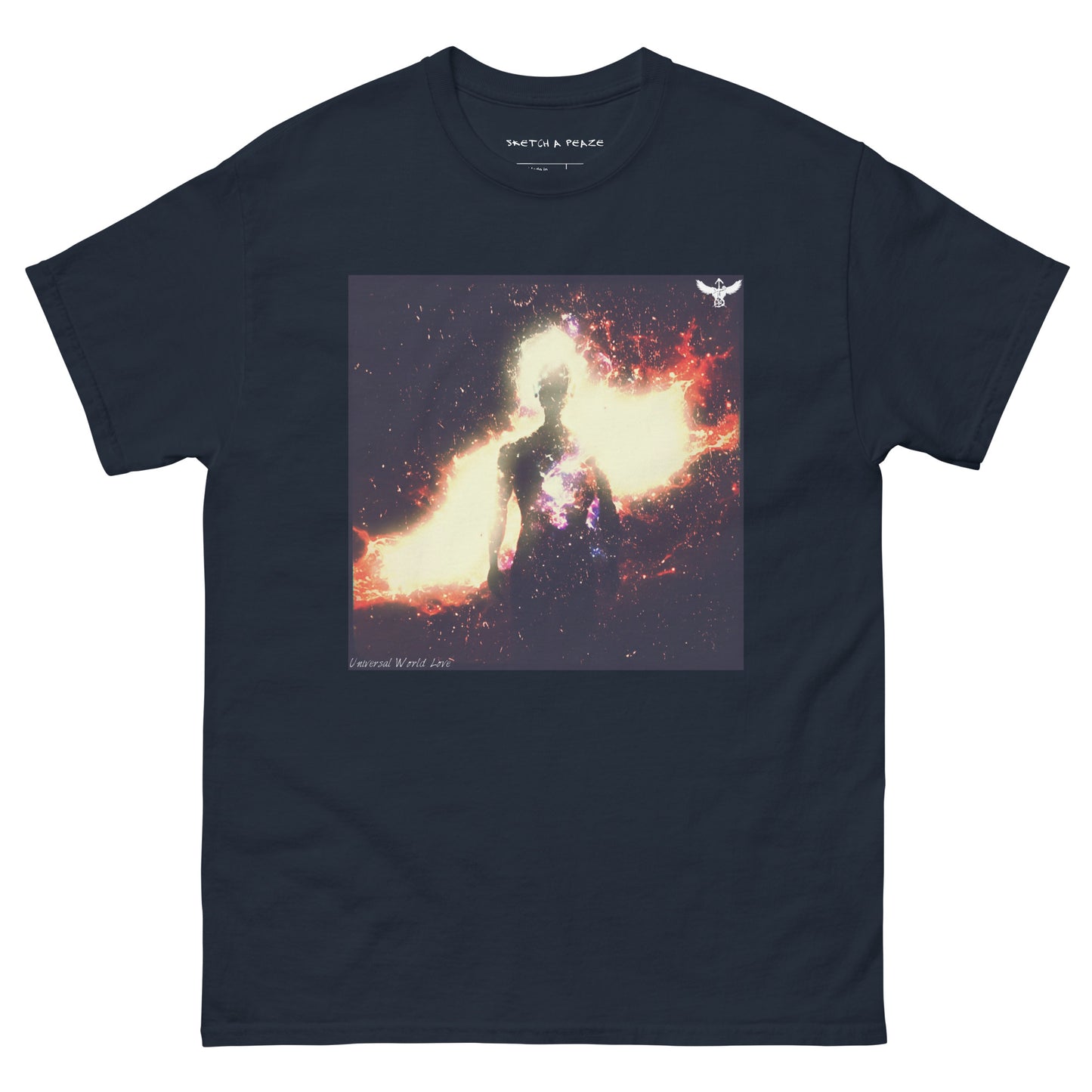 Official Sketch A Peaze Universal World Love Album Cover Unisex Classic Tee