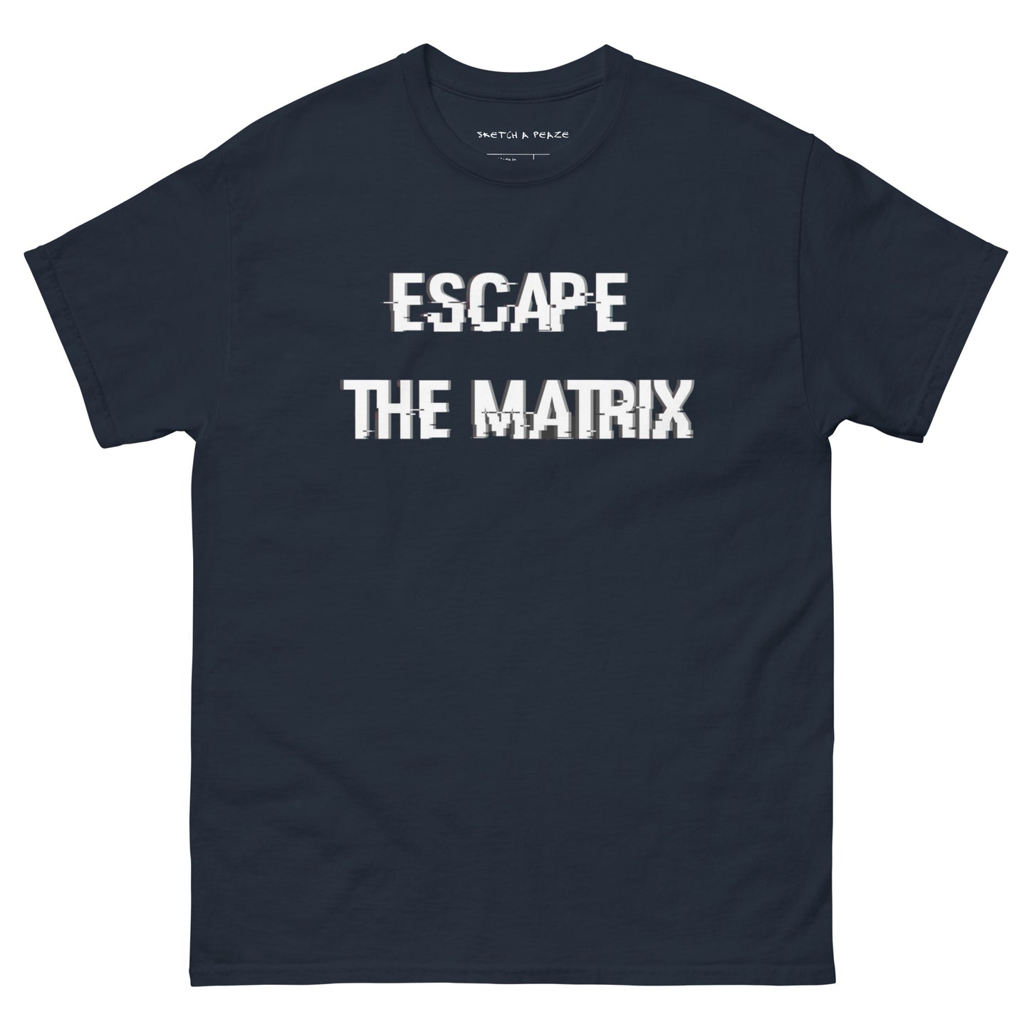 Official Sketch A Peaze Escape The Matrix Unisex Classic Tee