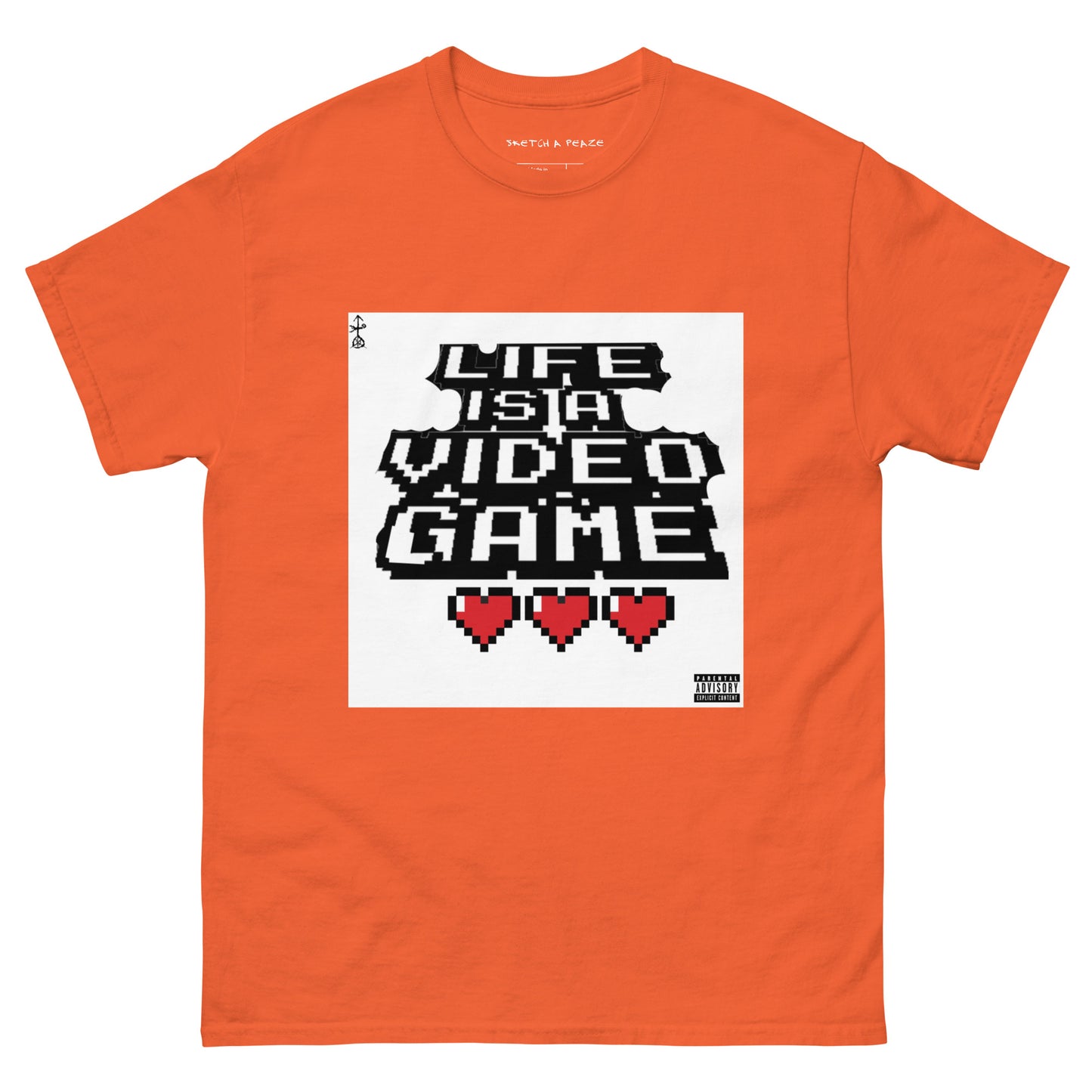 Official Sketch A Peaze Life is a Video Game (Album Single) Men's Classic Tee