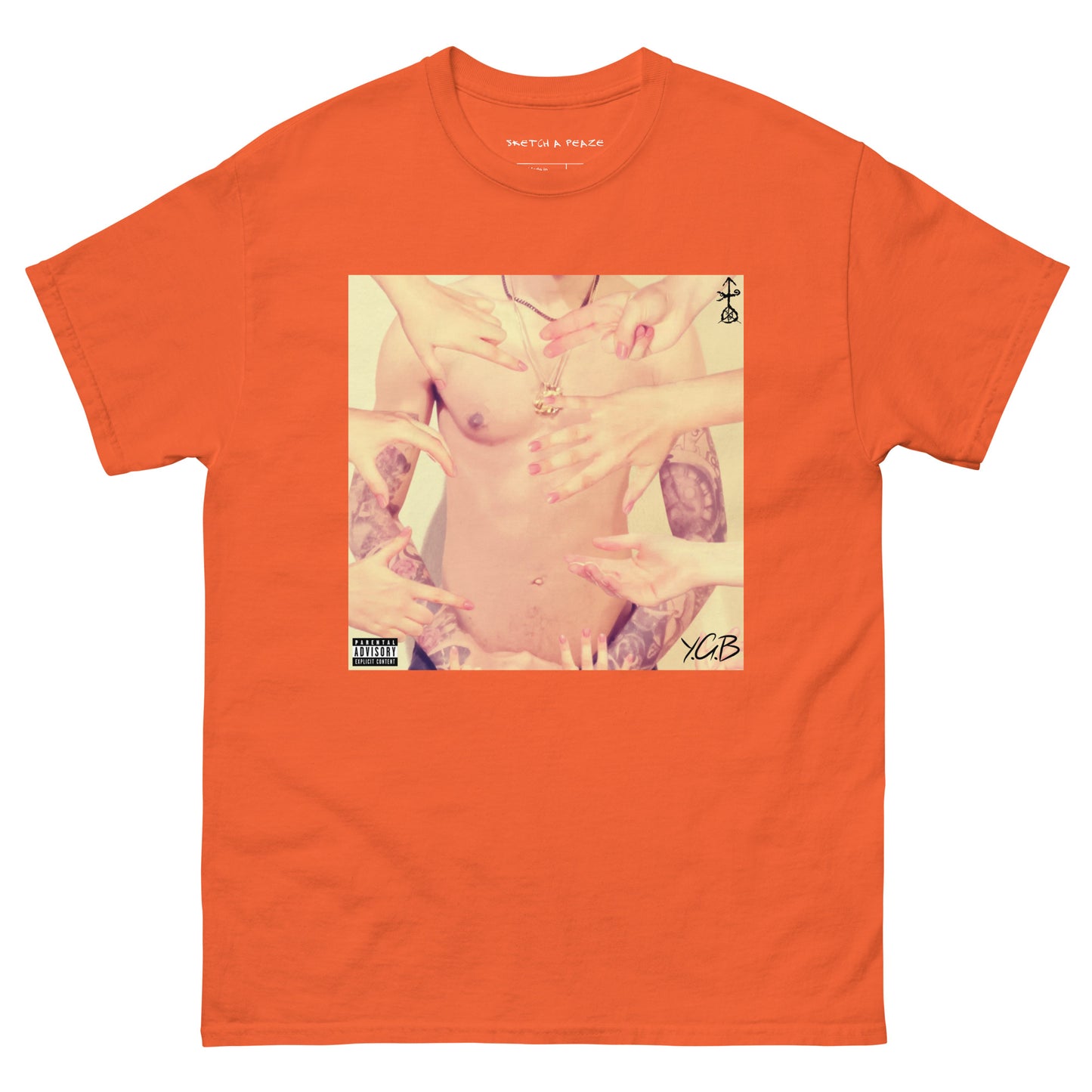 Official Sketch A Peaze Y.G.B Album Art Cover Unisex Classic Tee