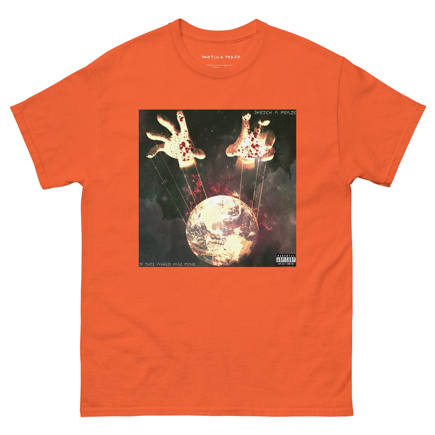 Official Sketch A Peaze If This World Was Mine Album Art Cover Unisex Classic Tee
