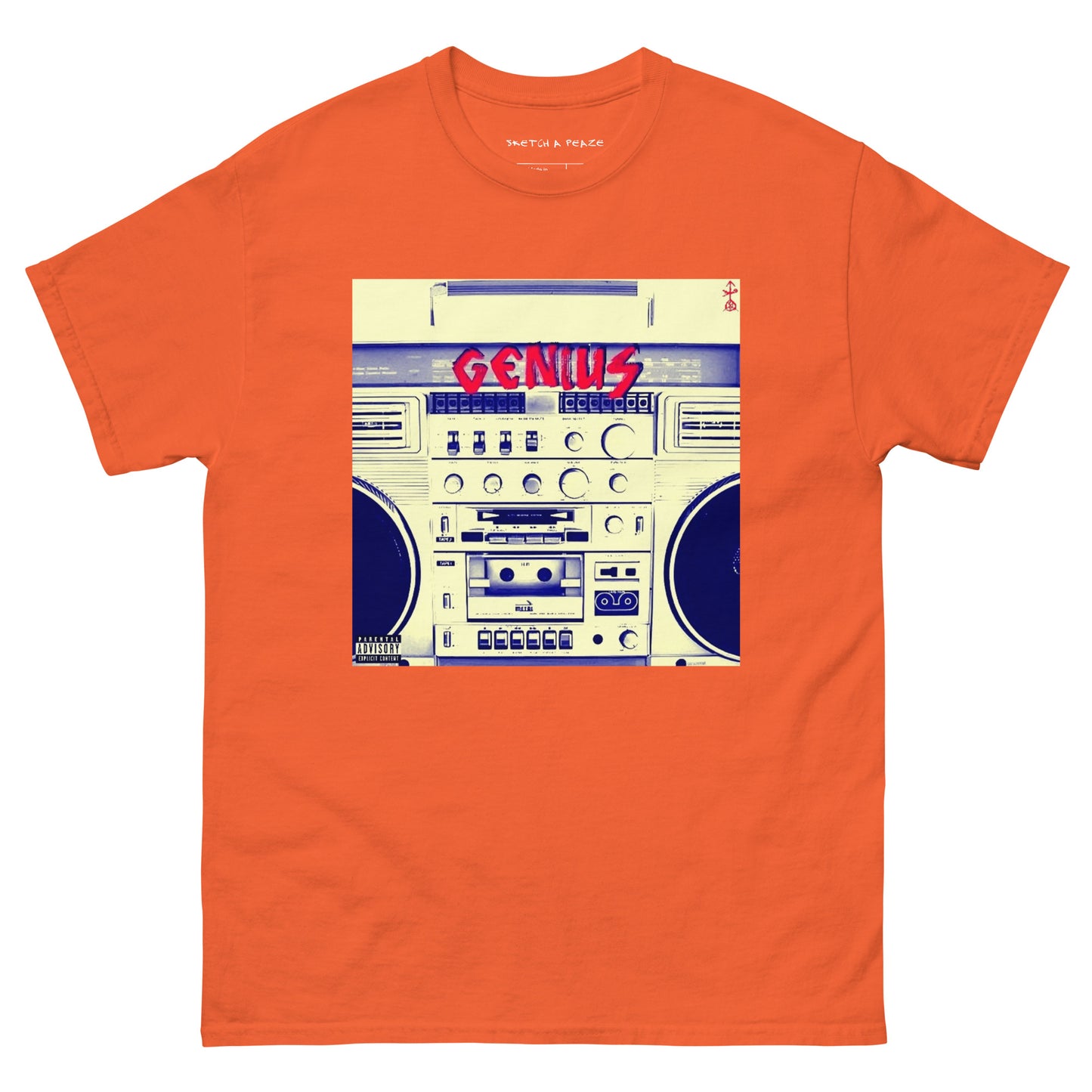 Official Sketch A Peaze Genius Album Single Cover Unisex Classic Tee