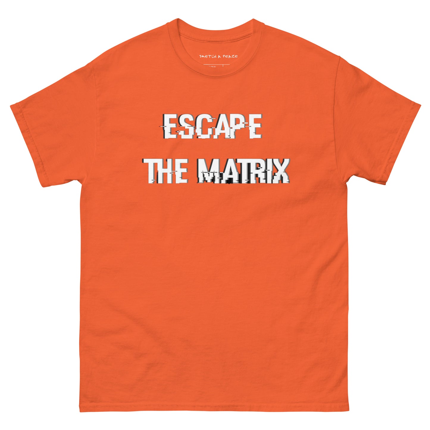 Official Sketch A Peaze Escape The Matrix Unisex Classic Tee