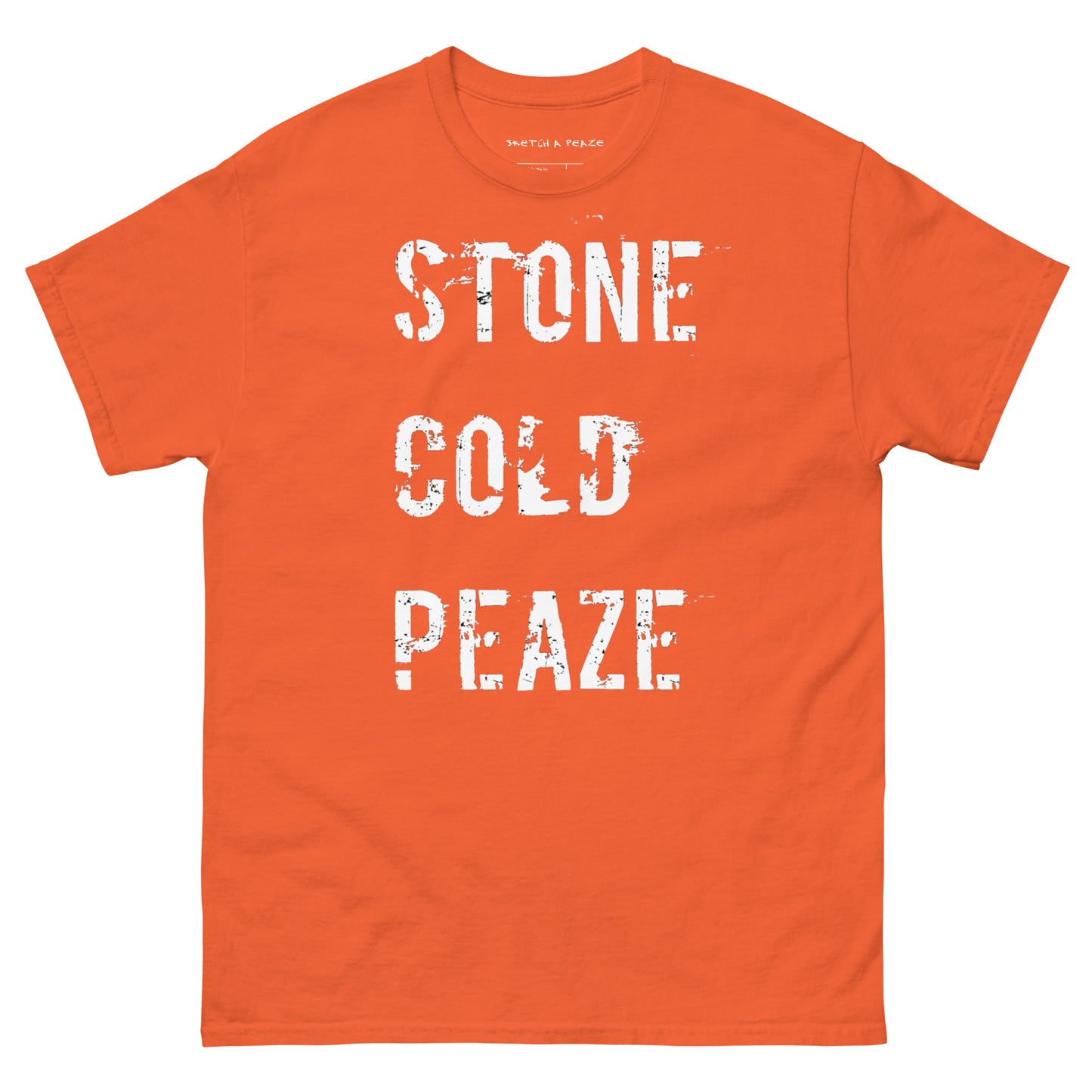 Official Stone Cold Peaze Fuck Human Beings Give Me A.I Robots Instead Unisex Classic Tee
