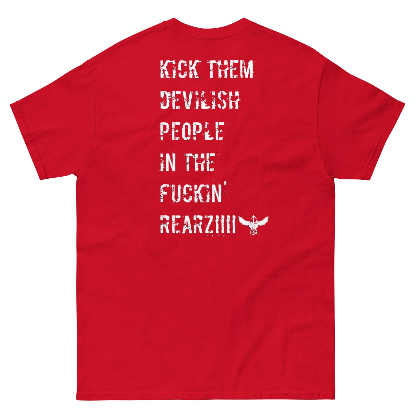 Official Sketch A Peaze God's Innocence People Kick's The Devil's People In Rearz Unisex Classic Tee