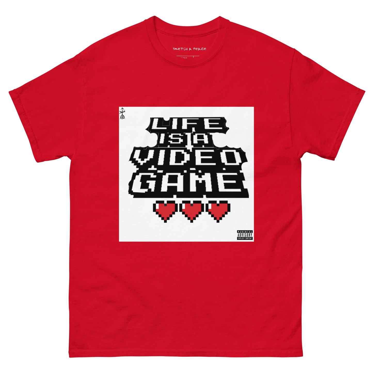 Official Sketch A Peaze Life is a Video Game (Album Single) Men's Classic Tee