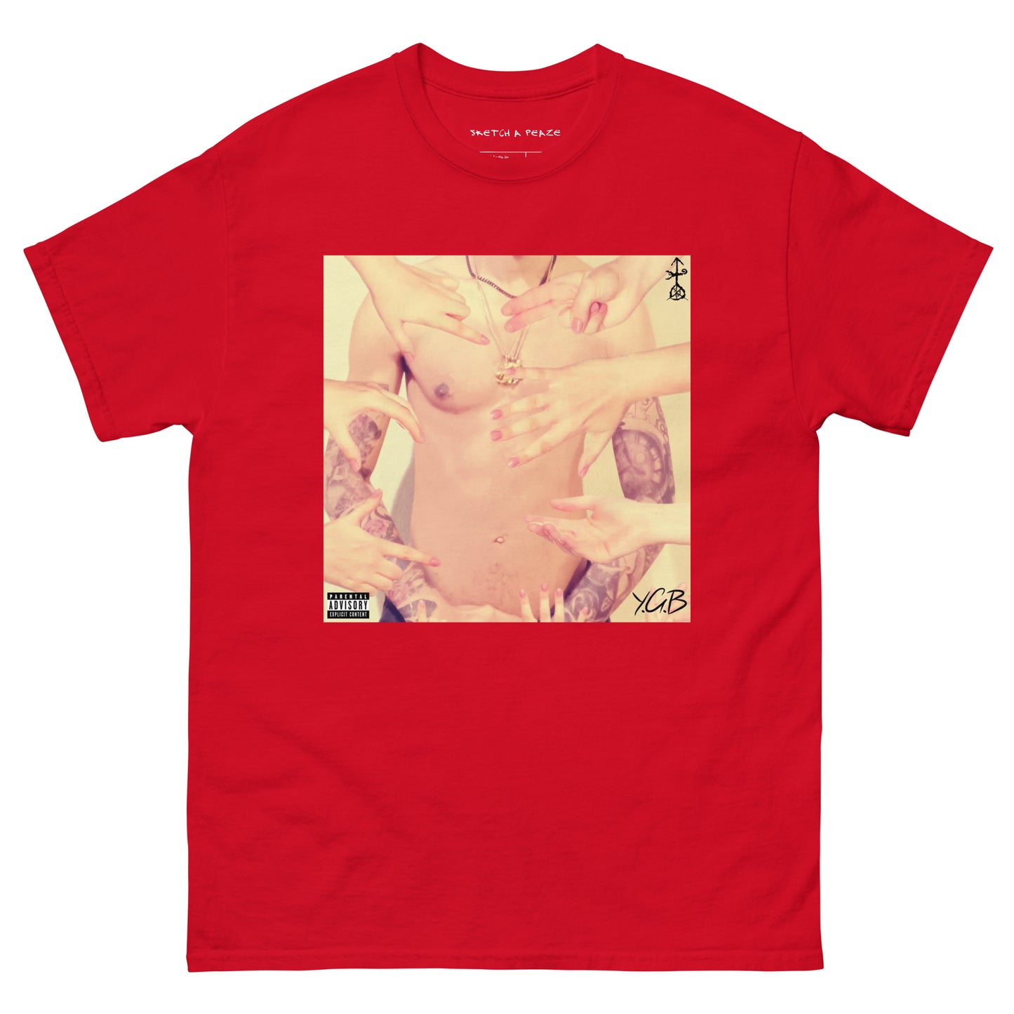 Official Sketch A Peaze Y.G.B Album Art Cover Unisex Classic Tee
