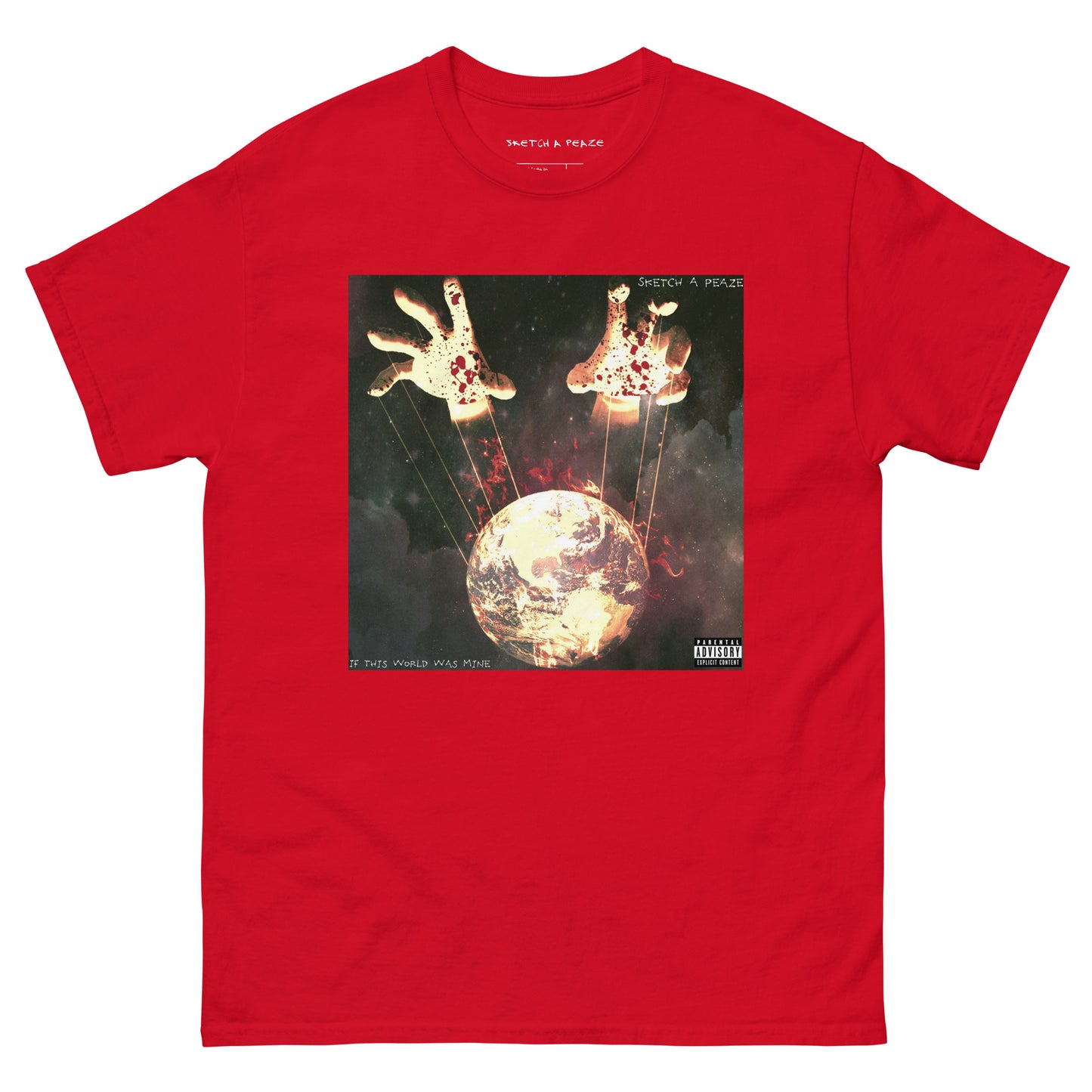 Official Sketch A Peaze If This World Was Mine Album Art Cover Unisex Classic Tee