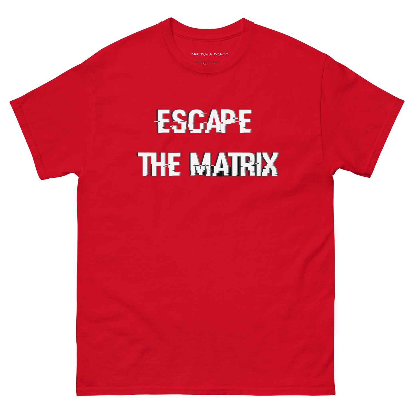 Official Sketch A Peaze Escape The Matrix Unisex Classic Tee