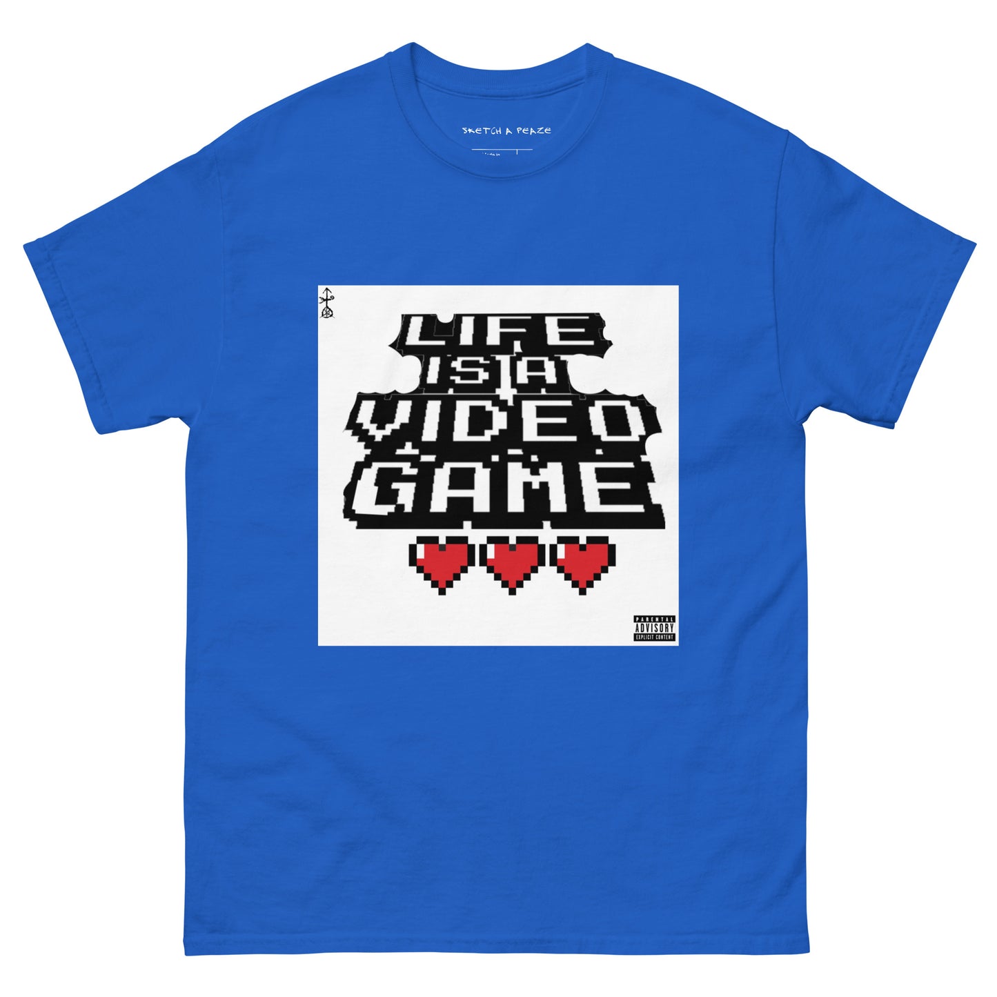 Official Sketch A Peaze Life is a Video Game (Album Single) Men's Classic Tee