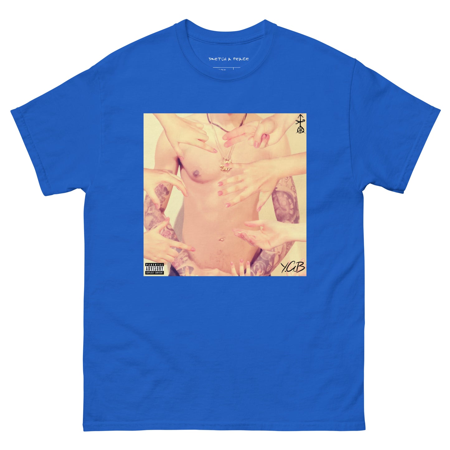 Official Sketch A Peaze Y.G.B Album Art Cover Unisex Classic Tee
