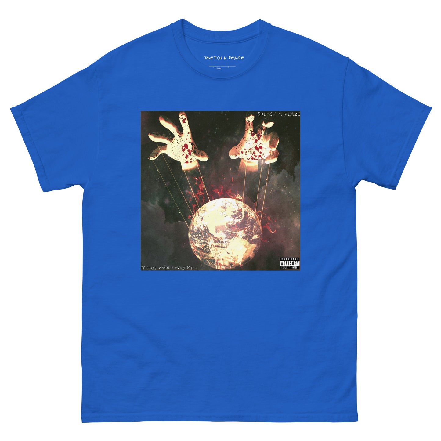 Official Sketch A Peaze If This World Was Mine Album Art Cover Unisex Classic Tee