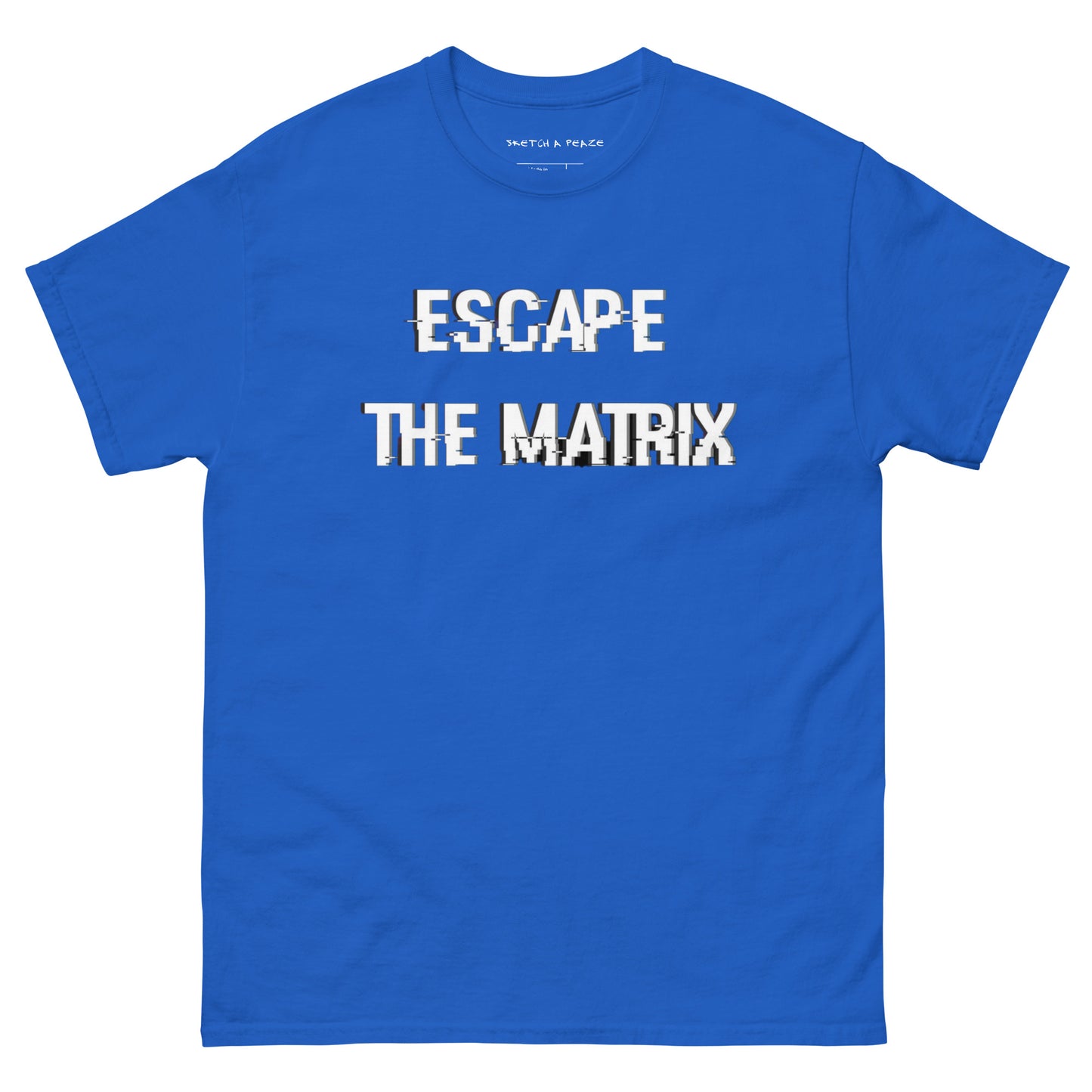 Official Sketch A Peaze Escape The Matrix Unisex Classic Tee