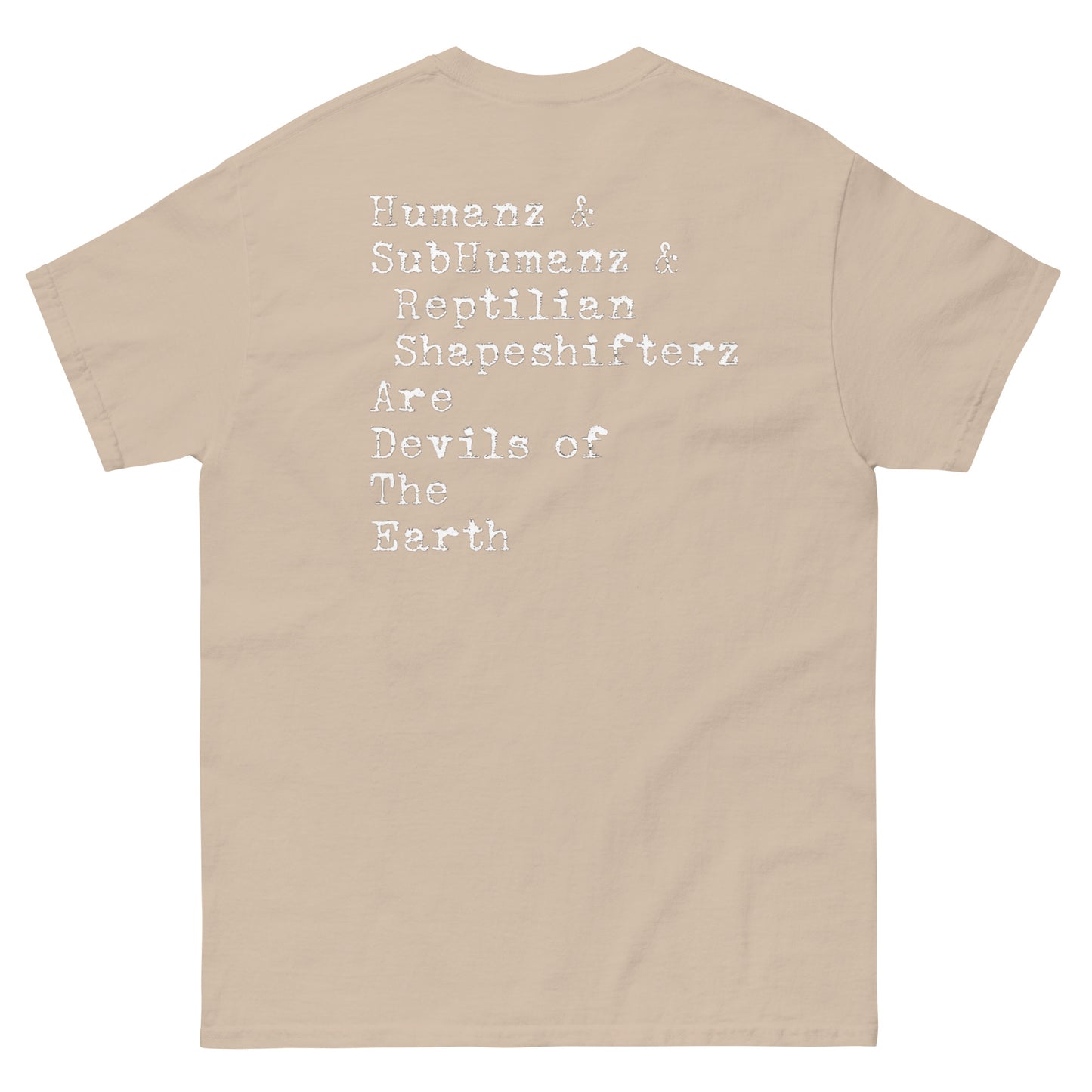 Official Sketch A Peaze Fuck a Skin Color You 're Either Good at Heart or A Piece of Shit At Heart Unisex Classic Tee