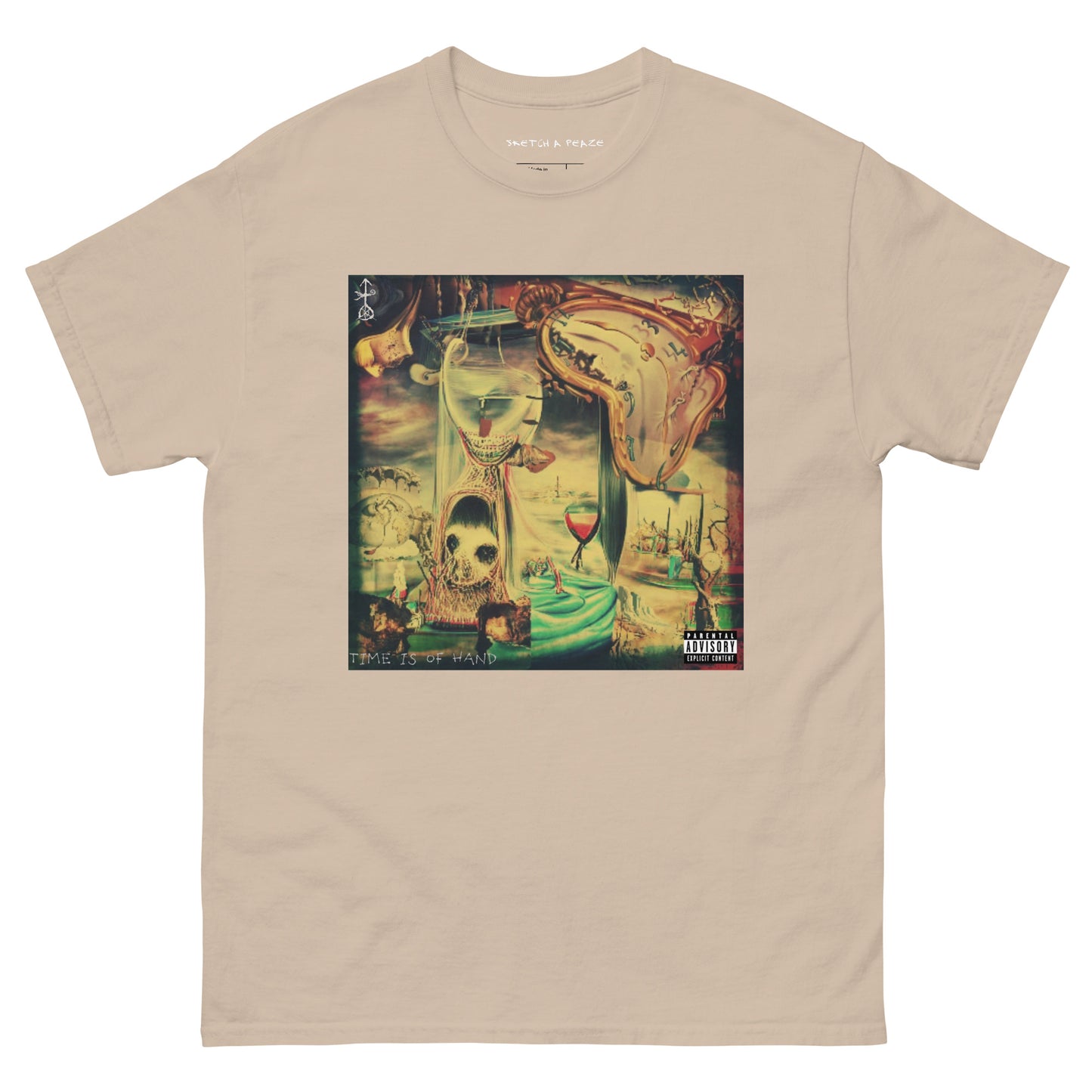 Official Sketch A Peaze Time is of Hand Album Art Cover Men's Classic Tee