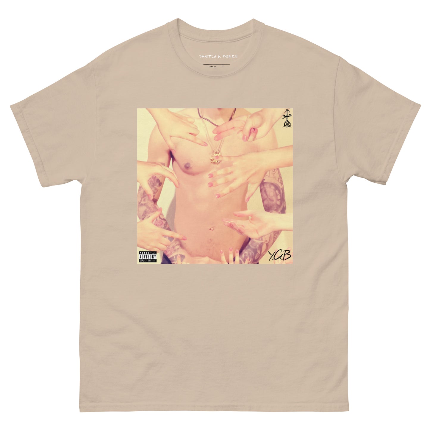 Official Sketch A Peaze Y.G.B Album Art Cover Unisex Classic Tee