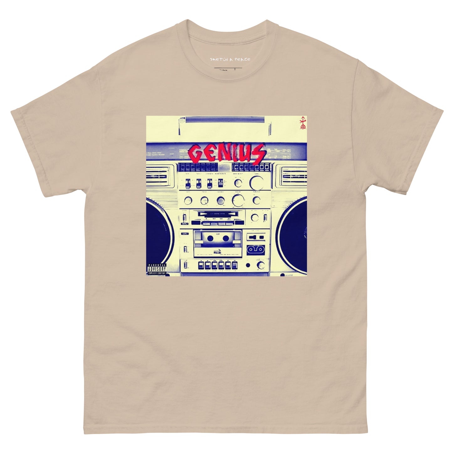 Official Sketch A Peaze Genius Album Single Cover Unisex Classic Tee