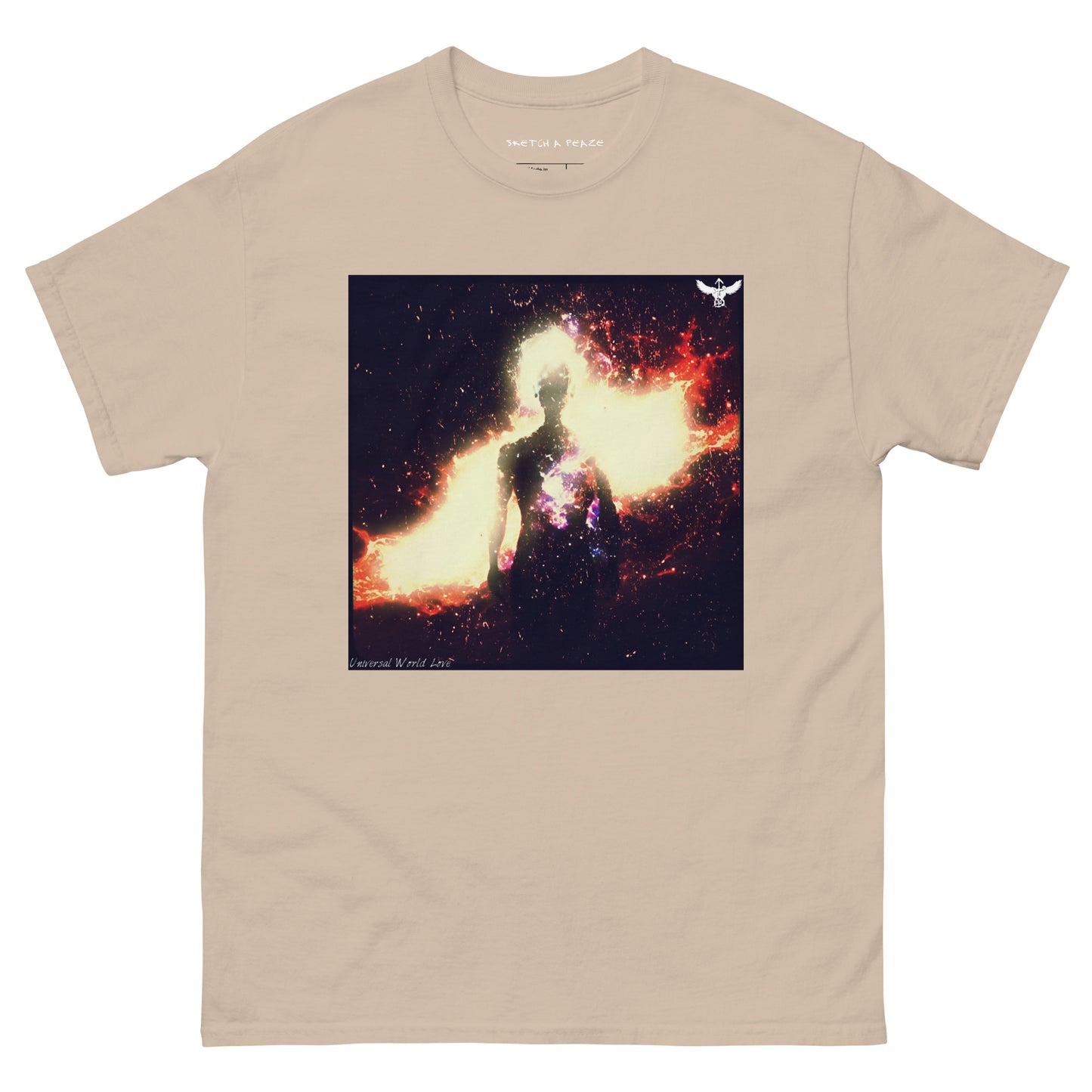 Official Sketch A Peaze Universal World Love Album Cover Unisex Classic Tee