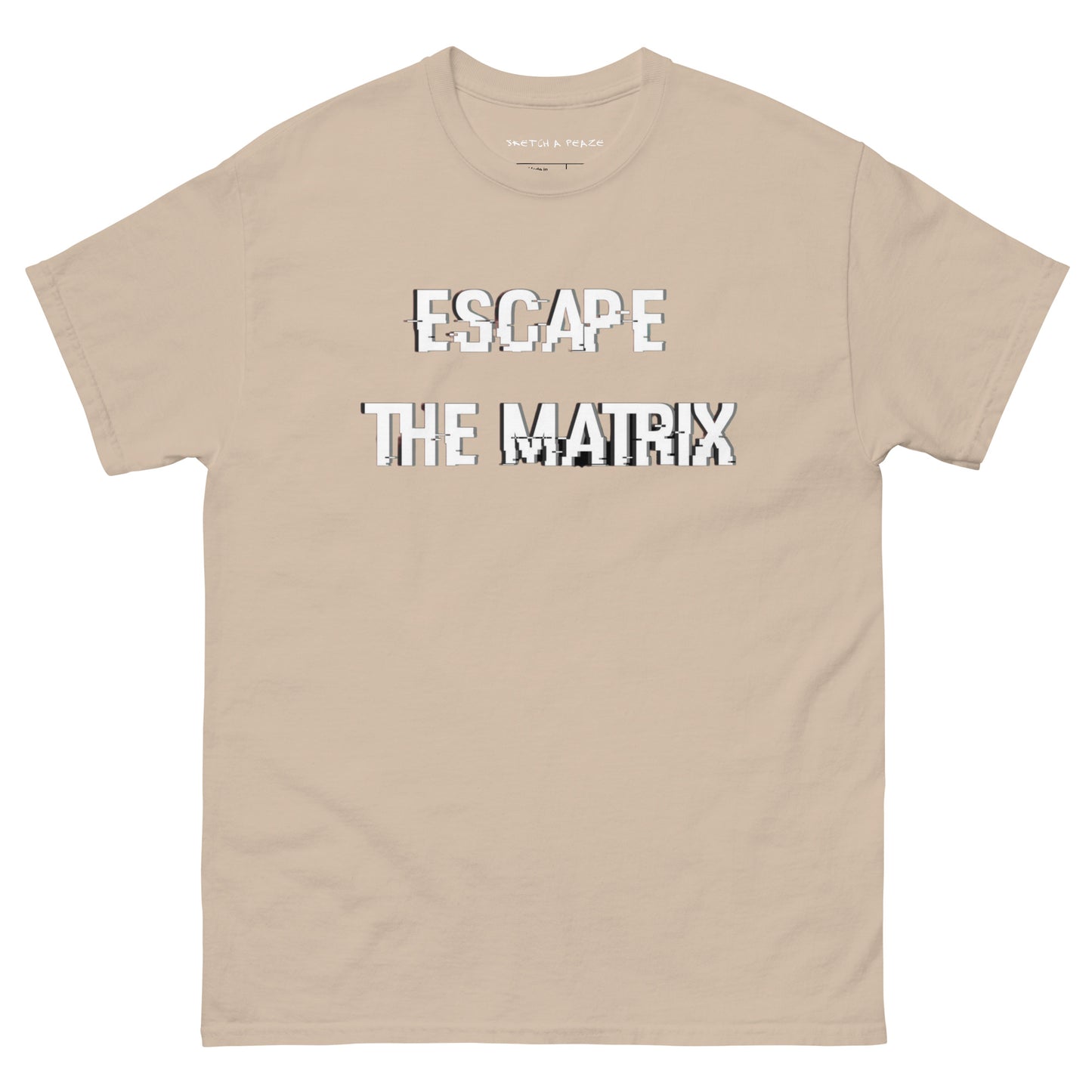 Official Sketch A Peaze Escape The Matrix Unisex Classic Tee