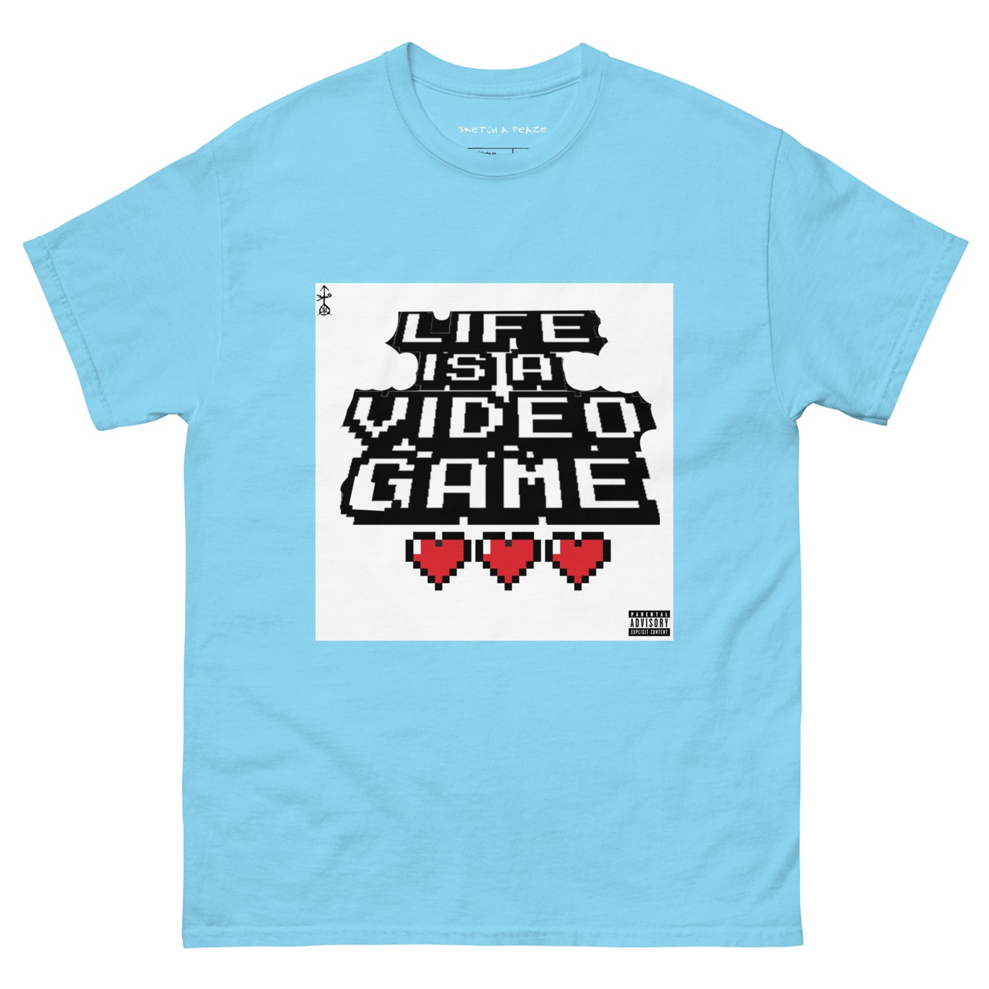 Official Sketch A Peaze Life is a Video Game (Album Single) Men's Classic Tee
