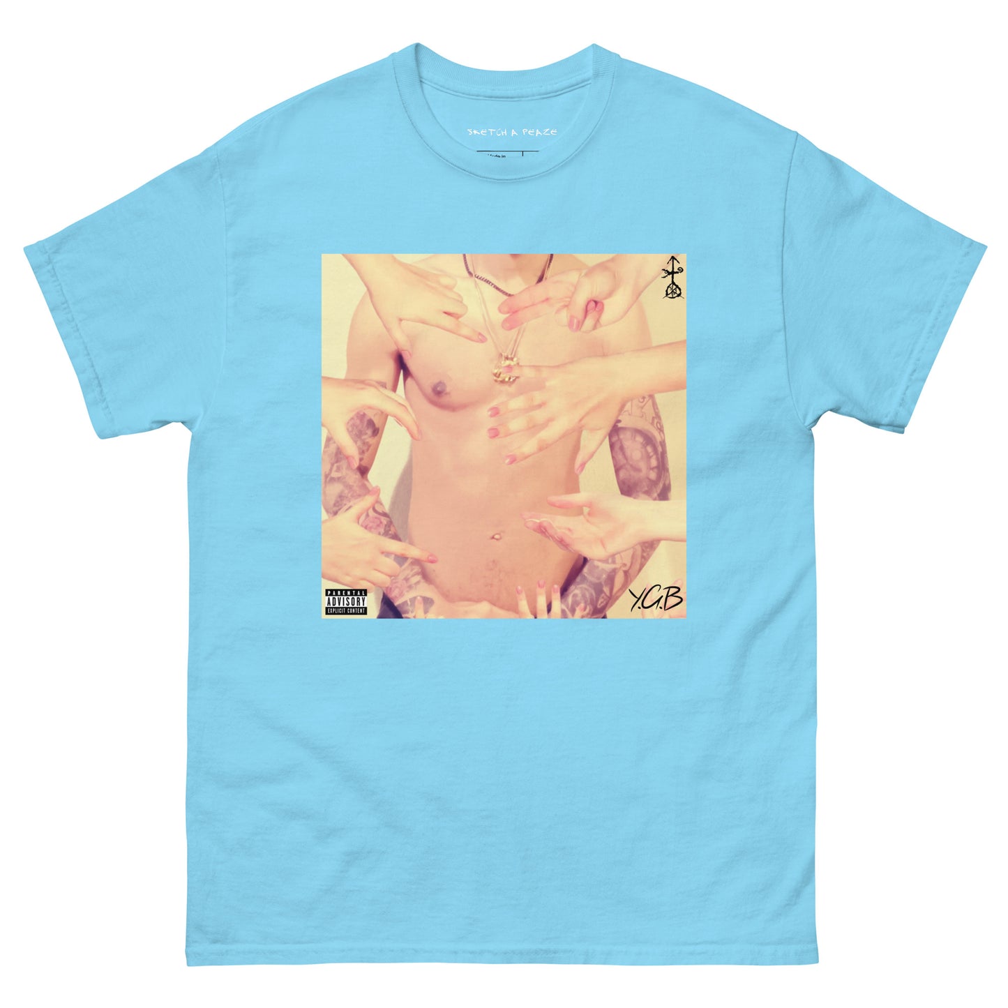 Official Sketch A Peaze Y.G.B Album Art Cover Unisex Classic Tee