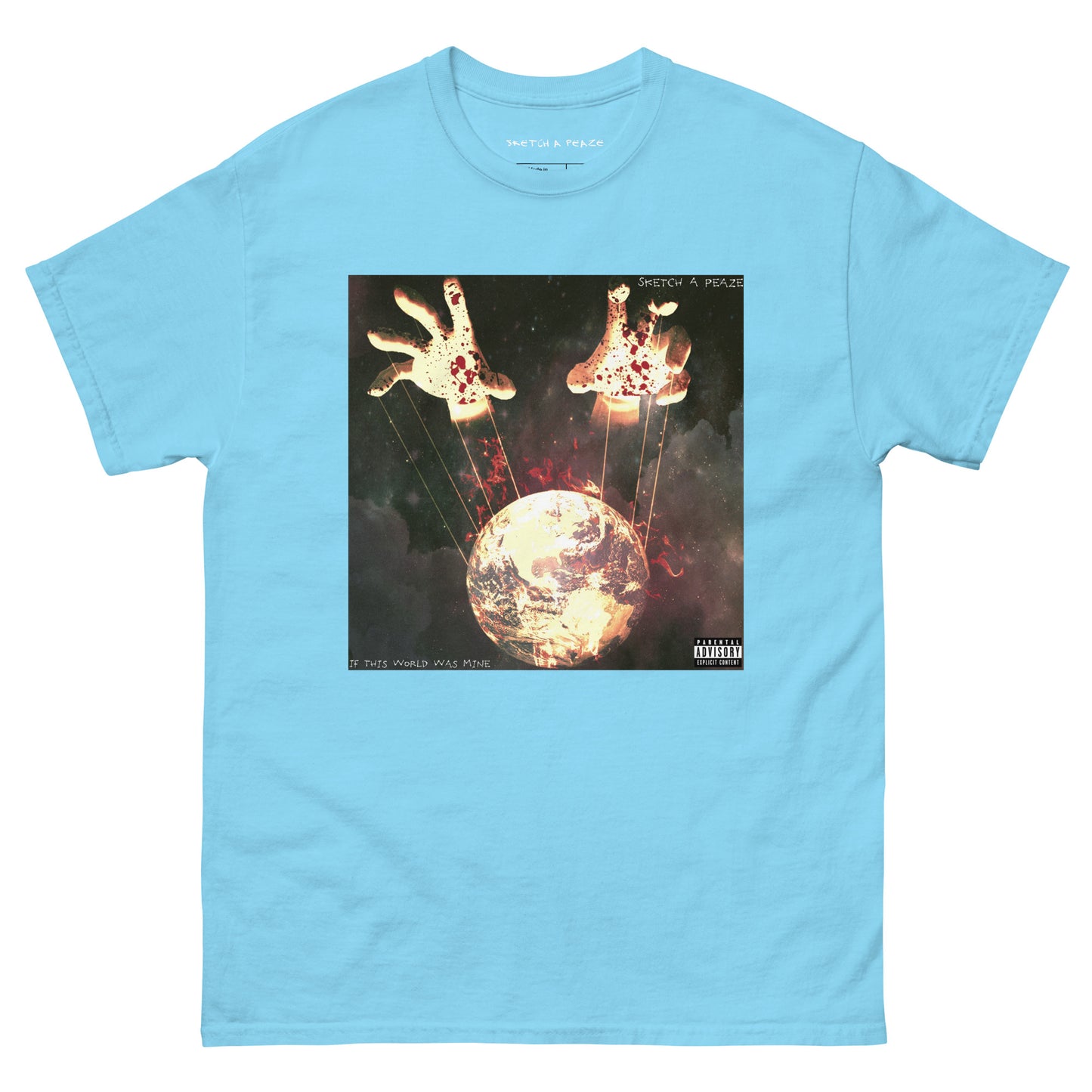 Official Sketch A Peaze If This World Was Mine Album Art Cover Unisex Classic Tee