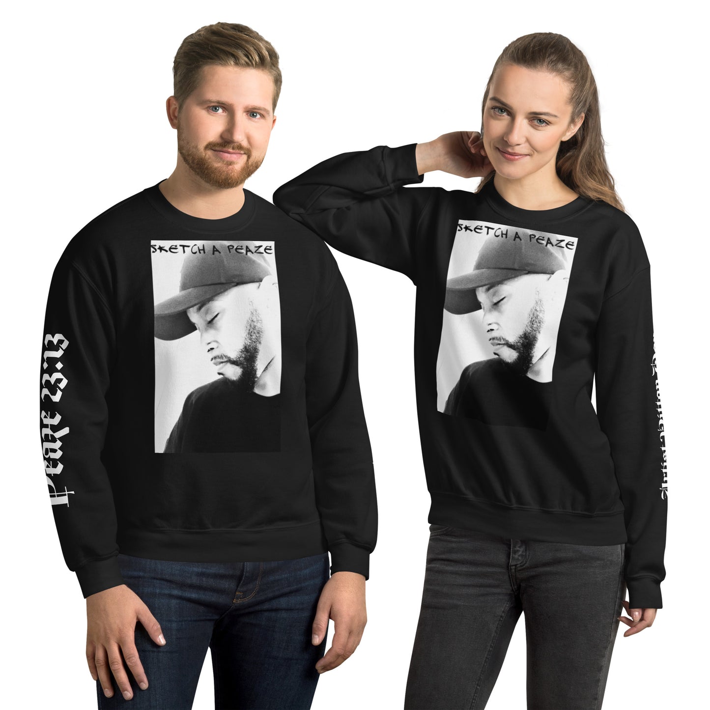 Official Sketch A Peaze Icon Limited Edition Fleece Unisex Sweatshirt