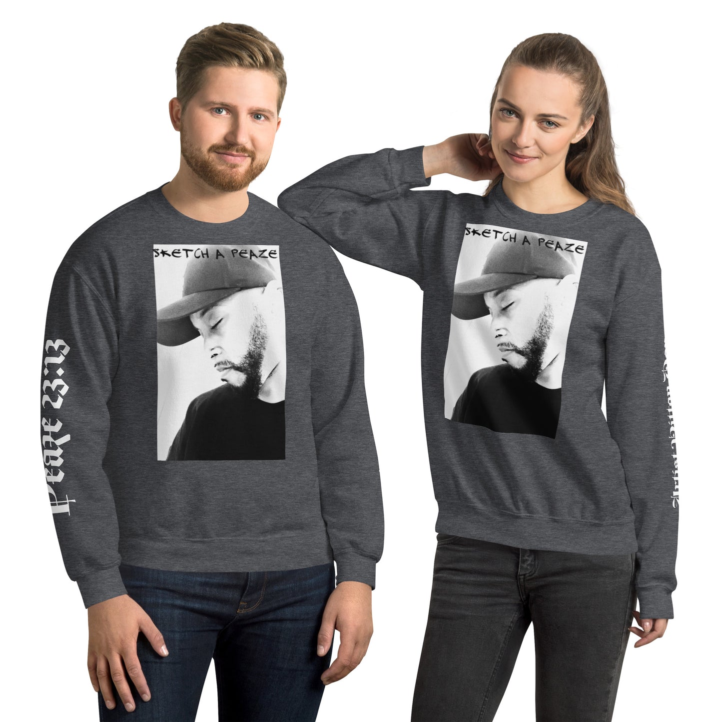 Official Sketch A Peaze Icon Limited Edition Fleece Unisex Sweatshirt