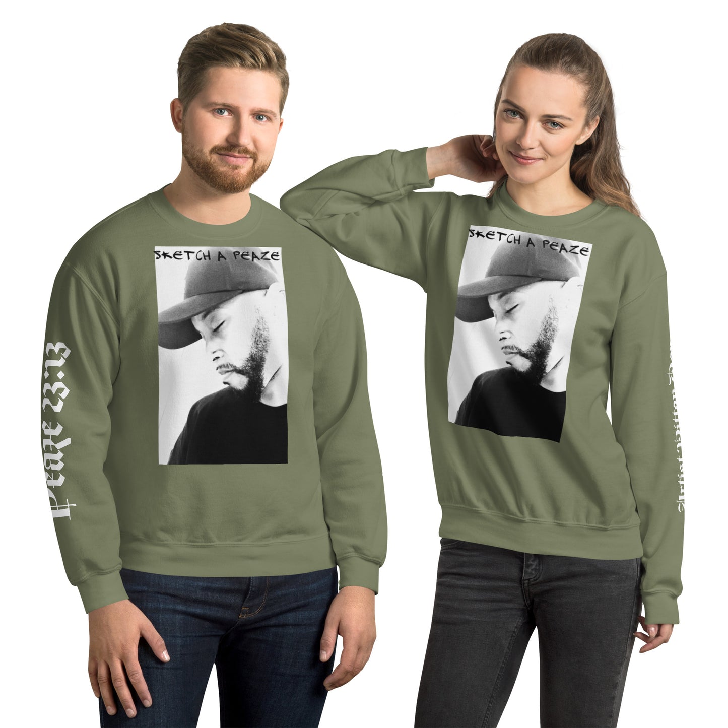Official Sketch A Peaze Icon Limited Edition Fleece Unisex Sweatshirt