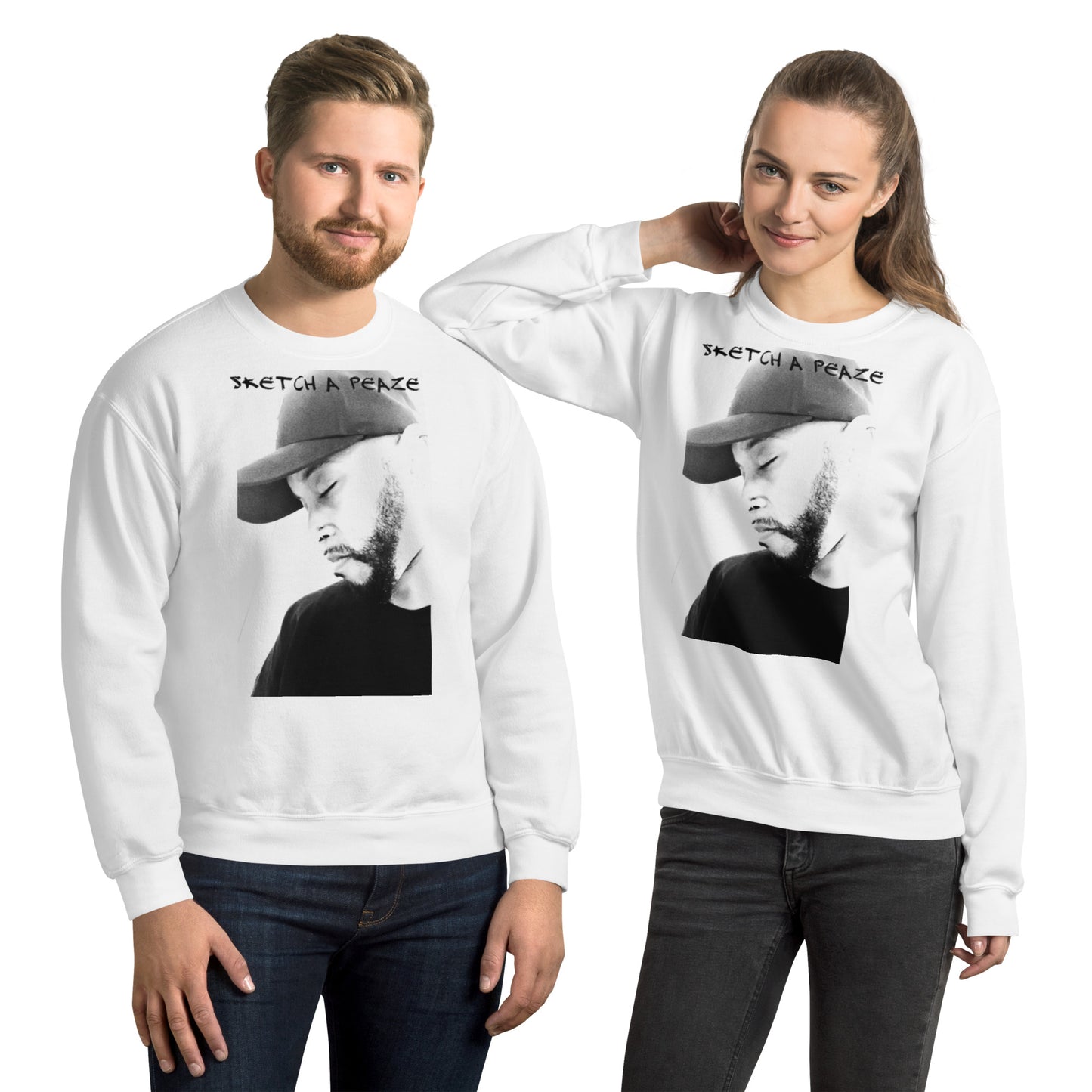 Official Sketch A Peaze Icon Limited Edition Fleece Unisex Sweatshirt