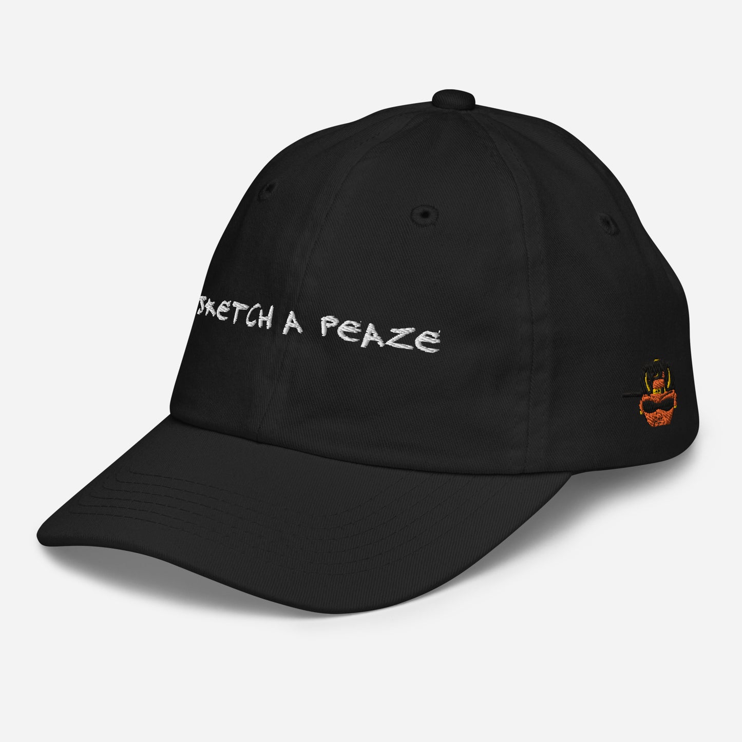 Official Sketch A Peaze Peaze Life Youth Baseball Cap
