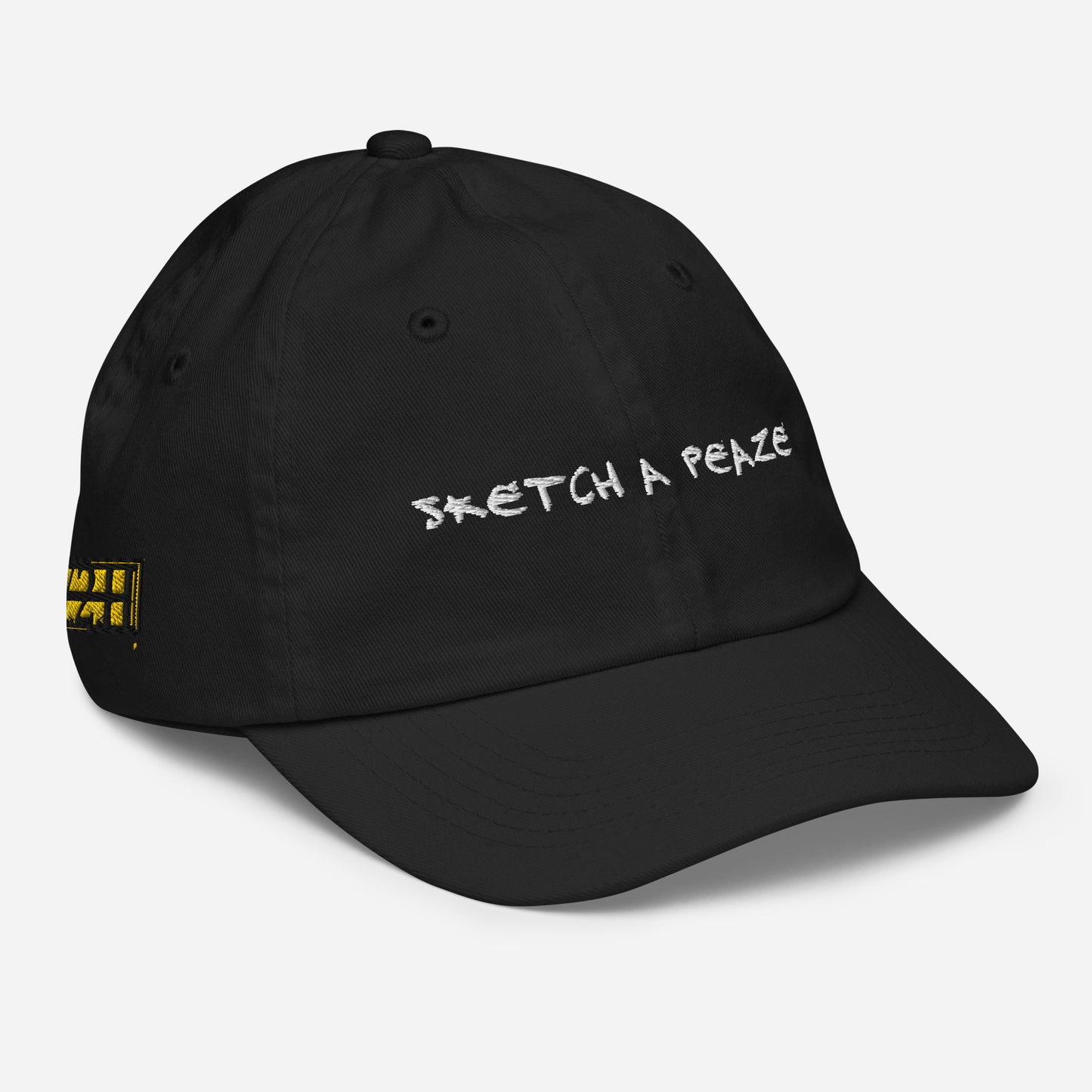 Official Sketch A Peaze Peaze Life Youth Baseball Cap