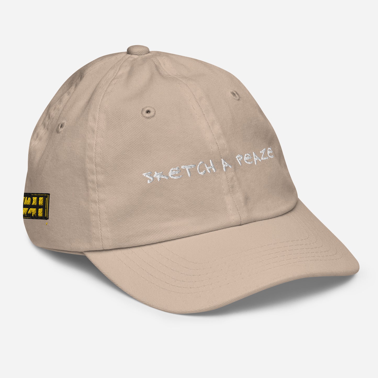 Official Sketch A Peaze Peaze Life Youth Baseball Cap