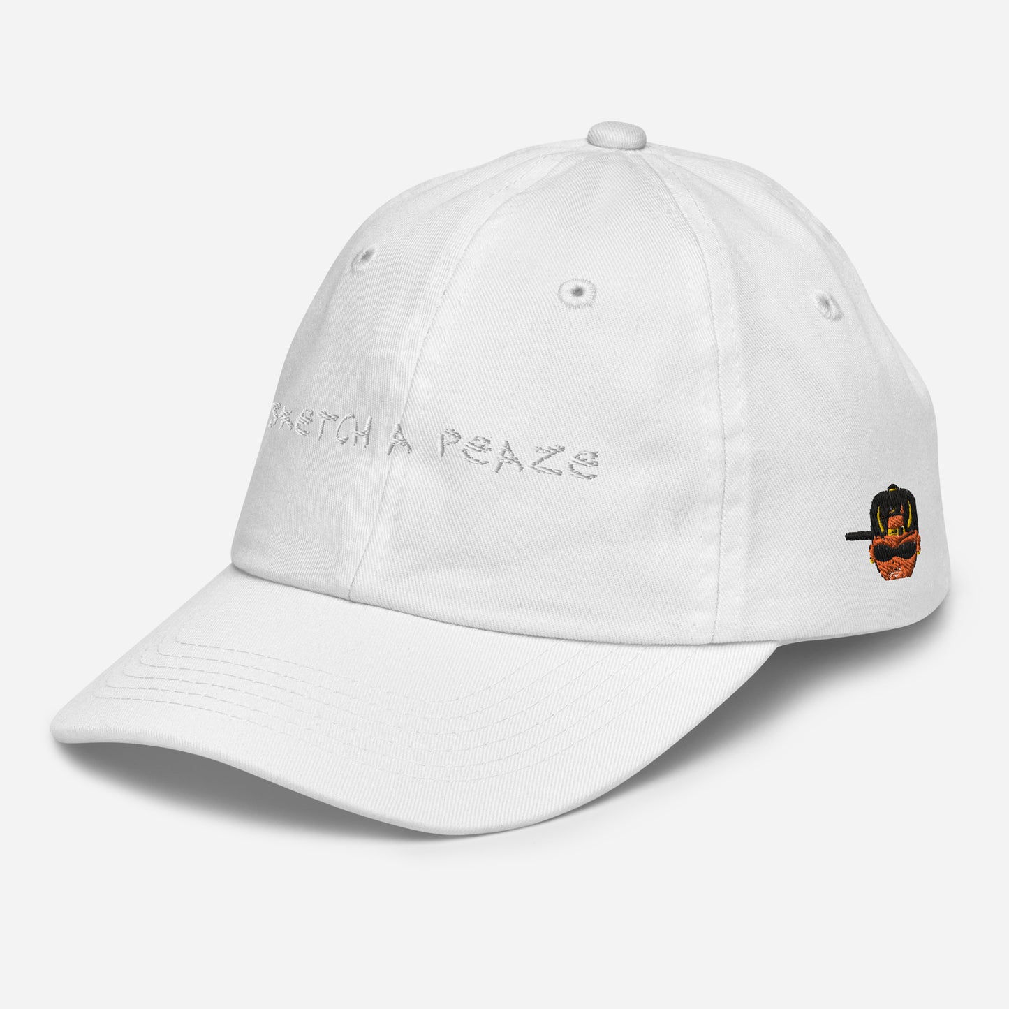 Official Sketch A Peaze Peaze Life Youth Baseball Cap